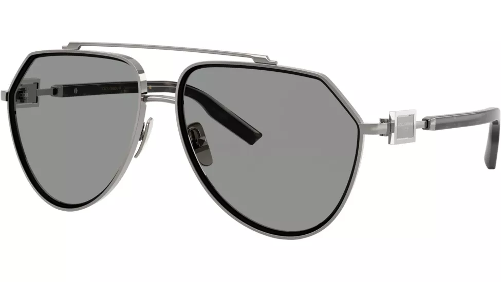 Dolce & Gabbana DG2315 (04/1) 62 | Unisex Gri Güneş Gözlüğü